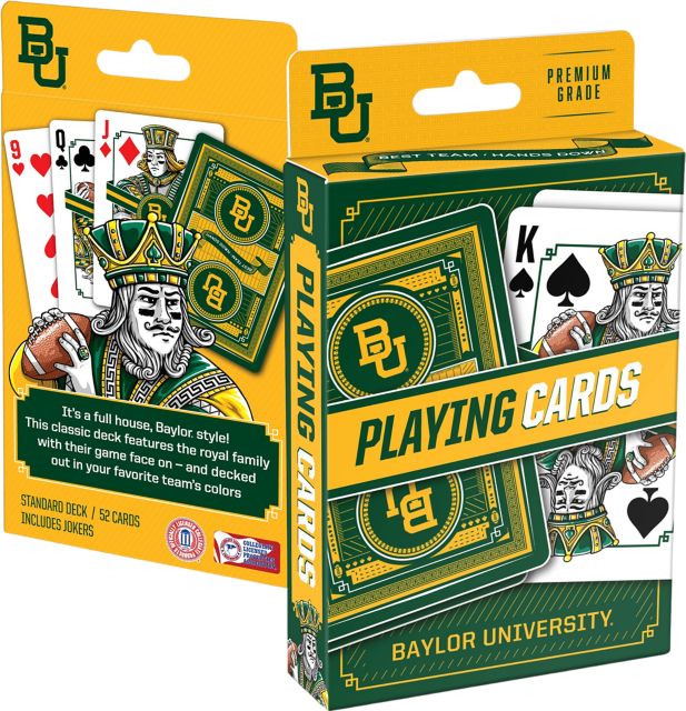 Baylor University Bears Playing Cards