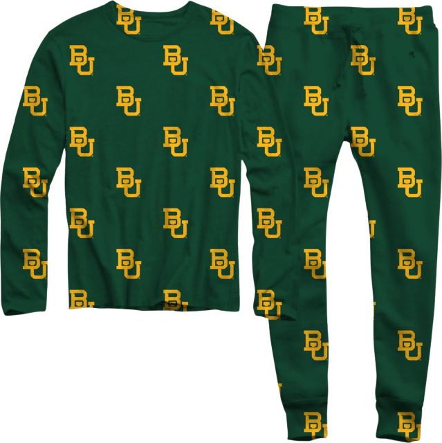 Baylor University Youth All Over Print PJ Set