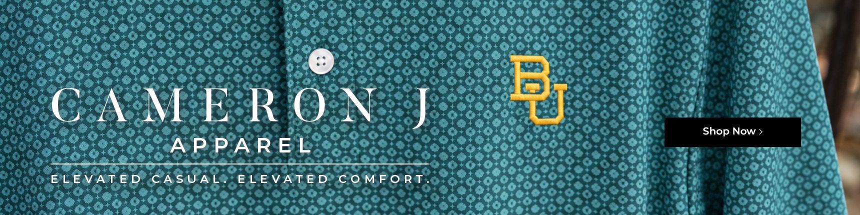 Cameron J apparel. Elevated casual. Elevated comfort.