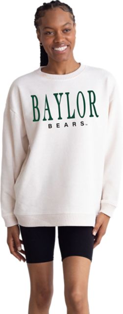 Baylor University Bears Women's Warmup Crewneck Sweatshirt