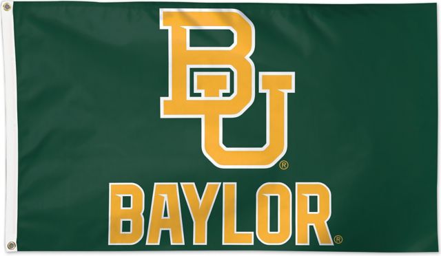 Baylor University 3'X5' Deluxe Flag  - ONLINE ONLY