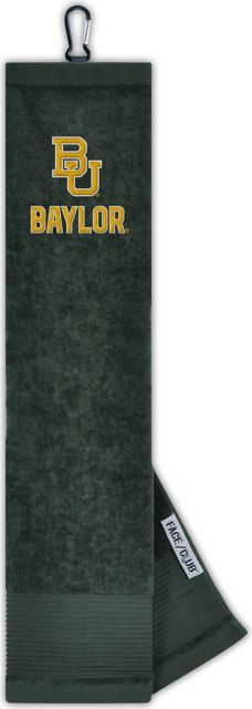 Baylor University Tri-Fold Embroidered Golf Towel - ONLINE ONLY