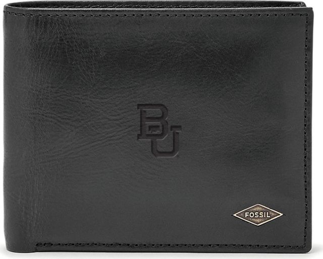 Fossil Leather Ryan RFID Passcase - Black - ONLINE ONLY
