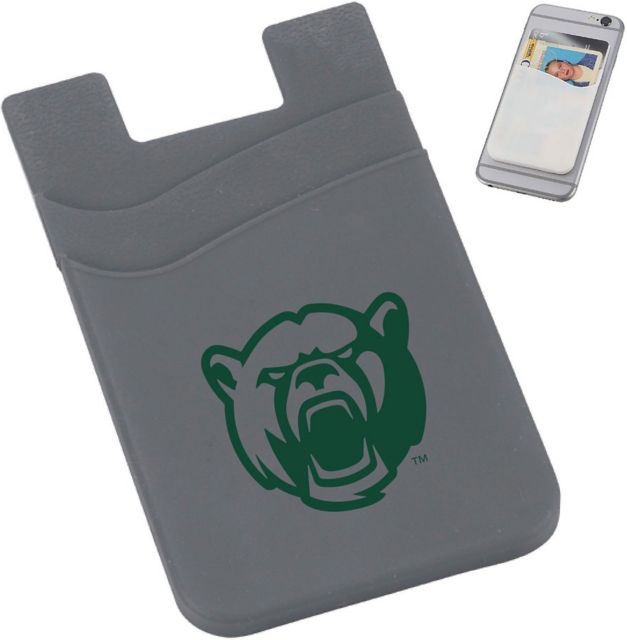 Baylor University Bears Silicone Card Wallet