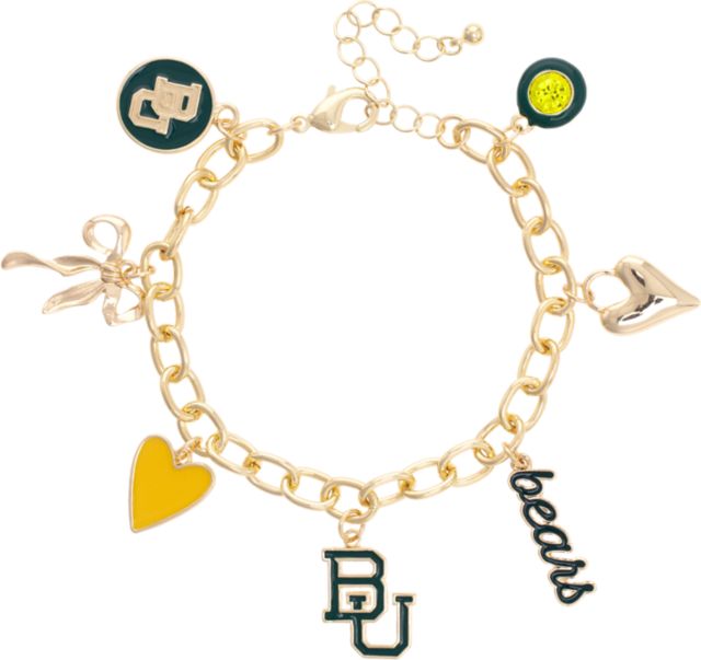Baylor University Charm Bracelet