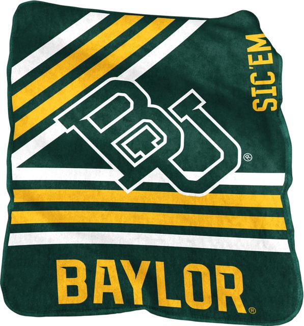 Baylor University Raschel Throw Blanket