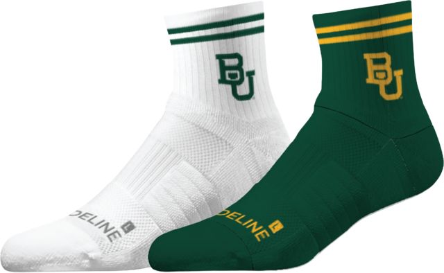 Baylor University Half Calf Socks