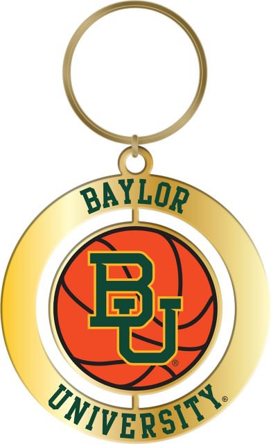 Baylor University Bears Basketball Key Tag