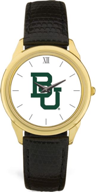 CSI Men's Black Leather  Wristwatch  (Gift Boxed) With Colored Medallion - ONLINE ONLY