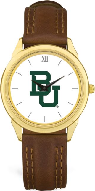 CSI Brownleather Wristwatch With  Colored Medallion - ONLINE ONLY