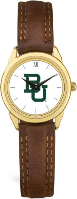 CSI Withomens Browithn Leather Withatch With Colored Medallion - ONLINE ONLY