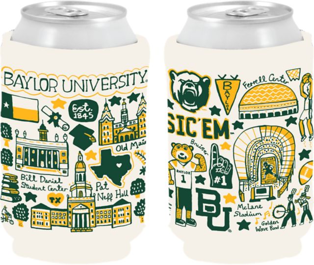 Baylor University Julia Gash Can Coozie
