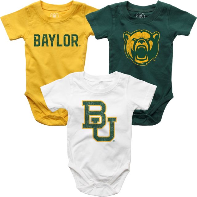 Baylor University Infant Bodysuit 3-Pack