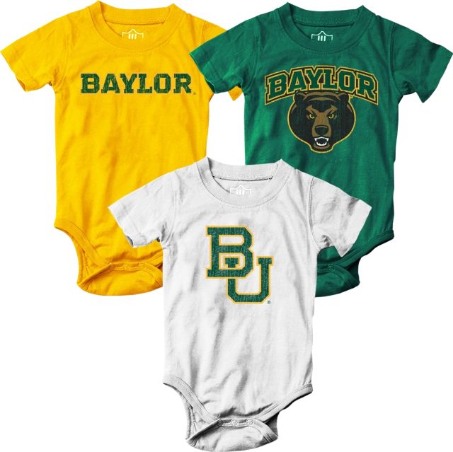 Baylor University Infant Bodysuit 3-Pack