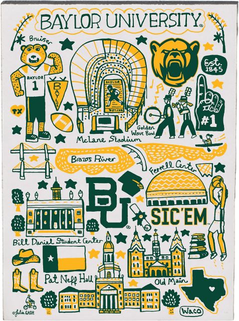 Baylor University Jumbo Magnet
