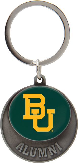 Baylor University Alumni Pewter Keytag