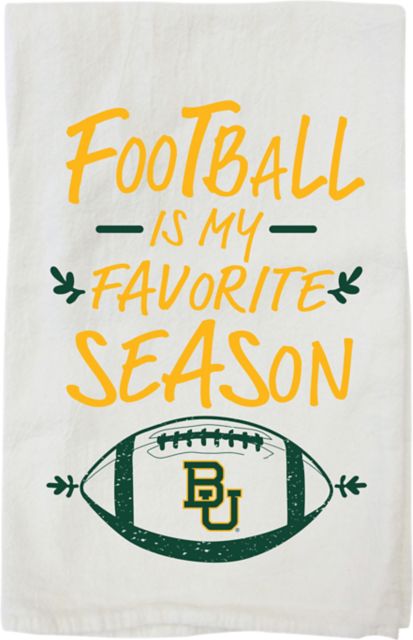 Baylor University Football Tea Towel