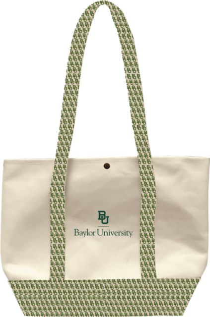 Baylor University Heavyweight Snap Tote Bag