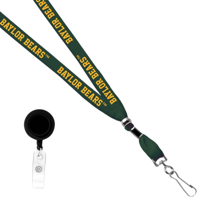 Baylor University Card Clamp Lanyard