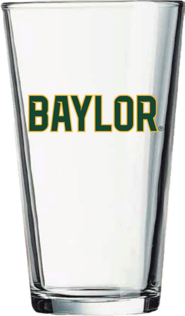Baylor University 16 oz. Glass