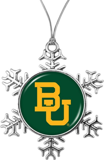 Baylor University Snowflake Ornament