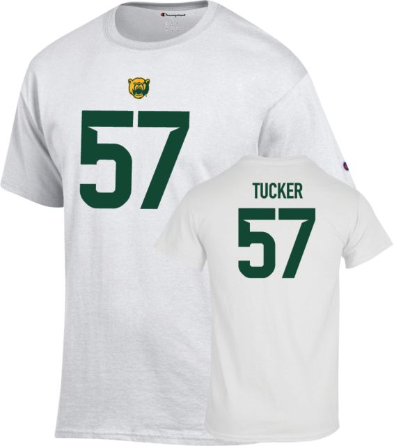Baylor Football T-Shirt Wesley Tucker - 57 - ONLINE ONLY