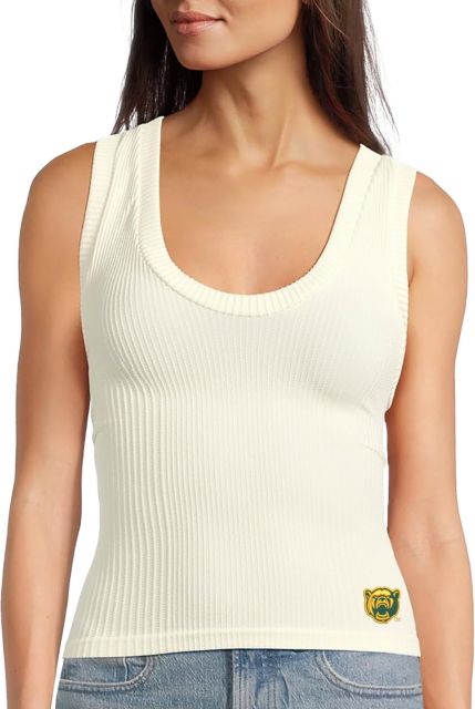 Baylor Free People Womens Clean Slate Tank Baylor Primary Athletic Mark