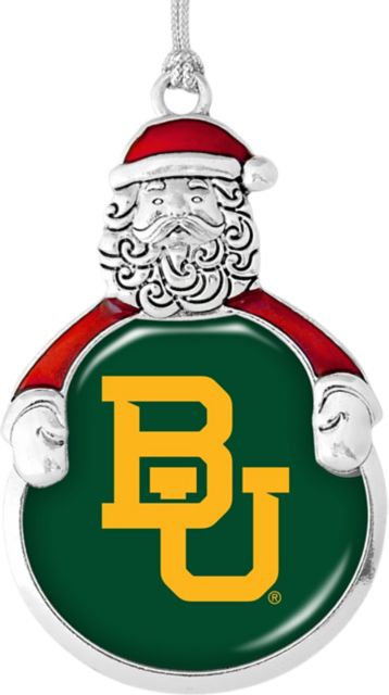 Baylor University Santa Ornament