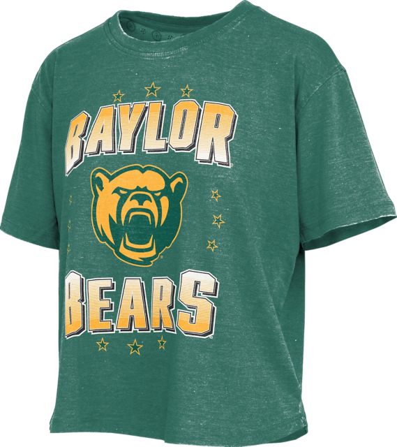 Baylor University Bears Women's Cropped Short Sleeve T-Shirt