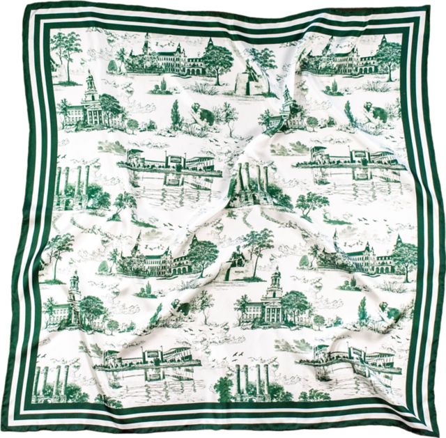 Baylor University Toile Scarf