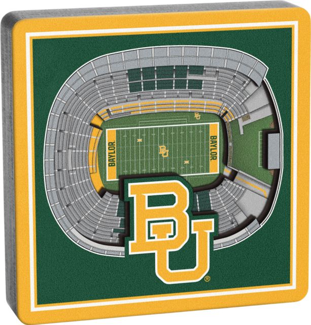 Baylor University Bears 3D Stadium Magnet