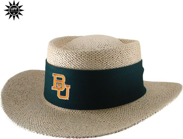 Baylor University Tournament Straw Hat