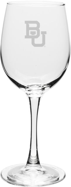 Baylor University 12 oz. Wine Glass