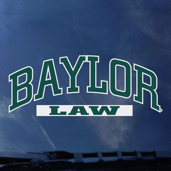Baylor University School of Law Decal