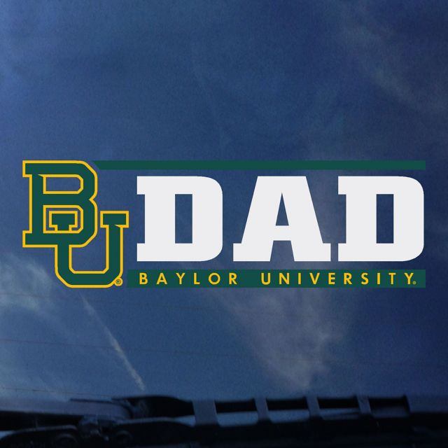 Baylor University Dad Decal