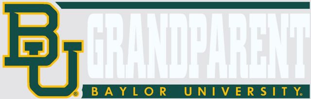 Baylor University Grandparent Decal