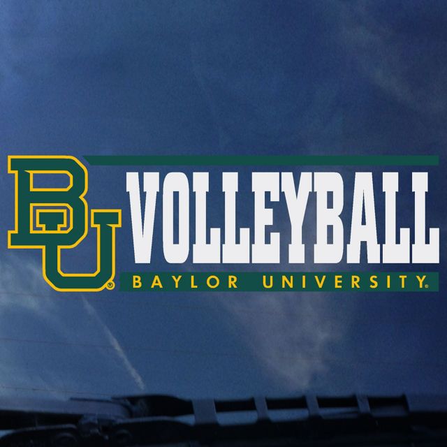 Baylor University Volleyball Decal