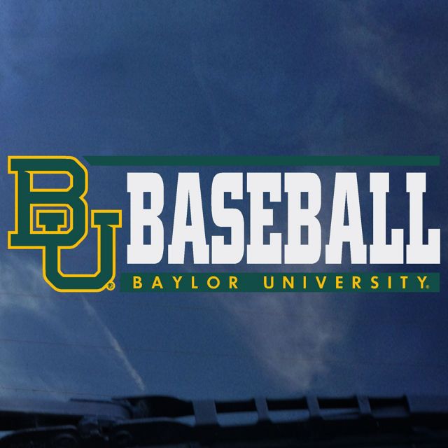 Baylor University Baseball Decal
