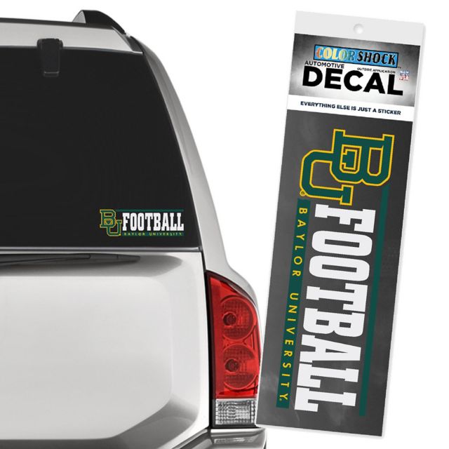 Baylor University Football Decal