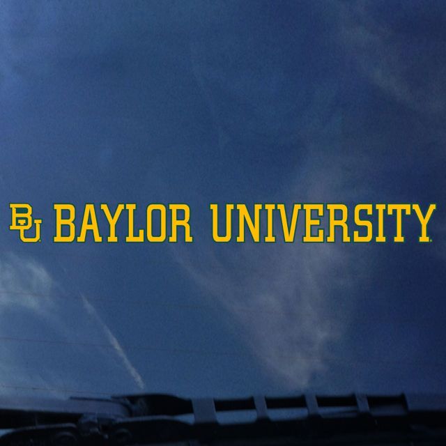 Baylor University Strip Decal