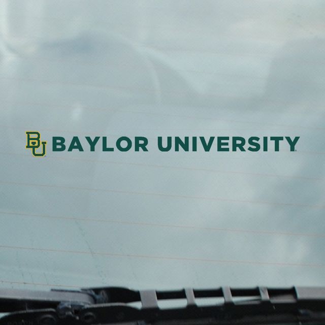 Baylor University Bears Strip Decal
