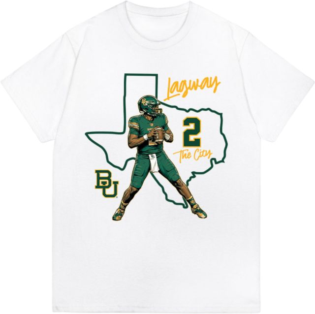 Baylor University Football Short Sleeve T-Shirt DJ LAGWAY
