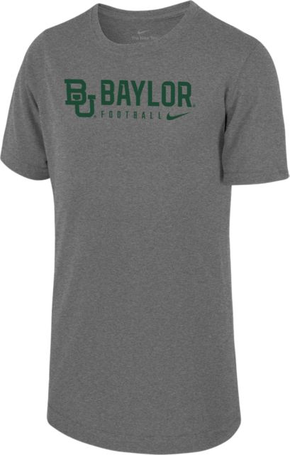 Baylor University Youth Boy's Football Short Sleeve T-Shirt