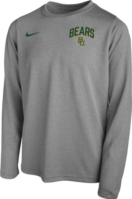 Baylor University Bears Youth Dri-Fit Legend Long Sleeve T-Shirt