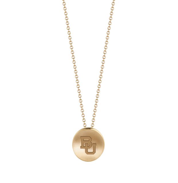 Baylor University BU Necklace - Cavan Gold