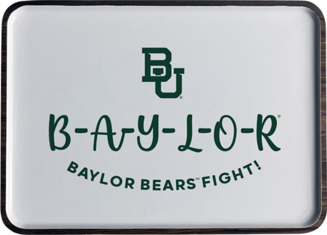 Baylor University Spirit Mango Wood Tray
