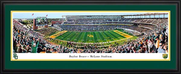 Baylor University Panorama Deluxe Frame