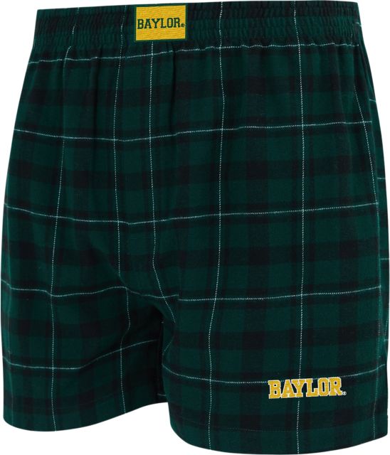 Baylor University Flannel Boxers