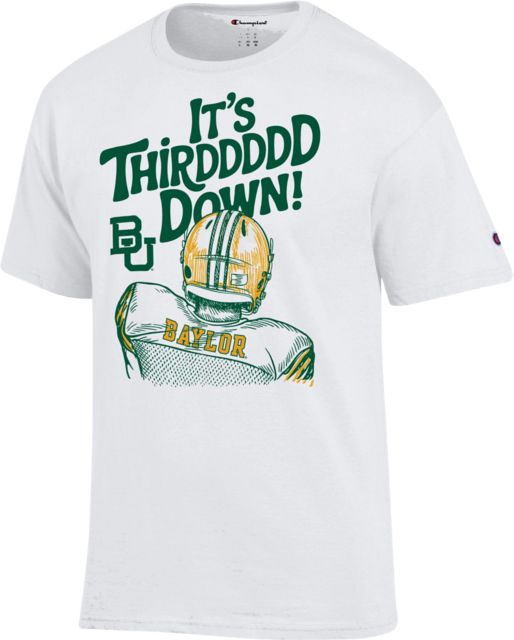 Baylor University Football Third Down Short Sleeve T-Shirt