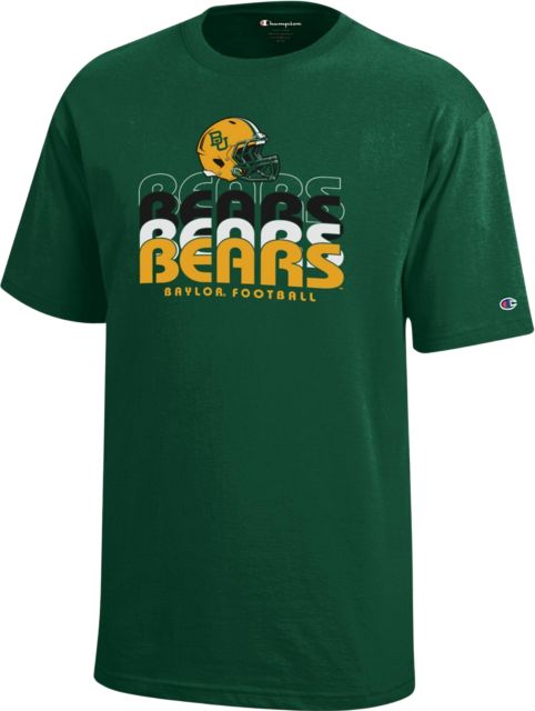 Baylor University Bears Youth Football Short Sleeve T-Shirt